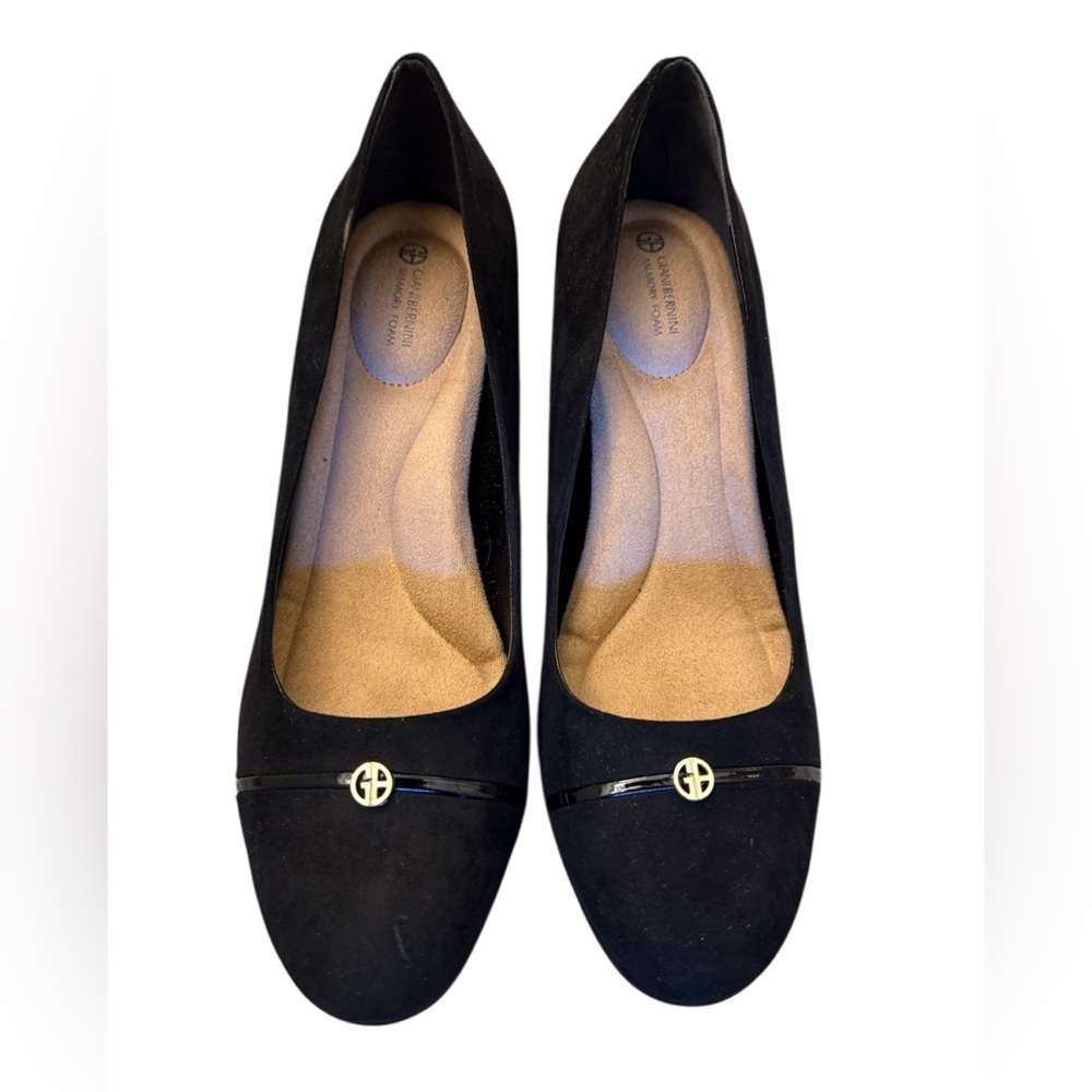 Giani Bernini Alexiaa Block Heel Pumps Memory Foam